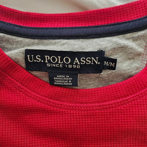 US Polo Assn. red sweater for men - Picture 4 of 9